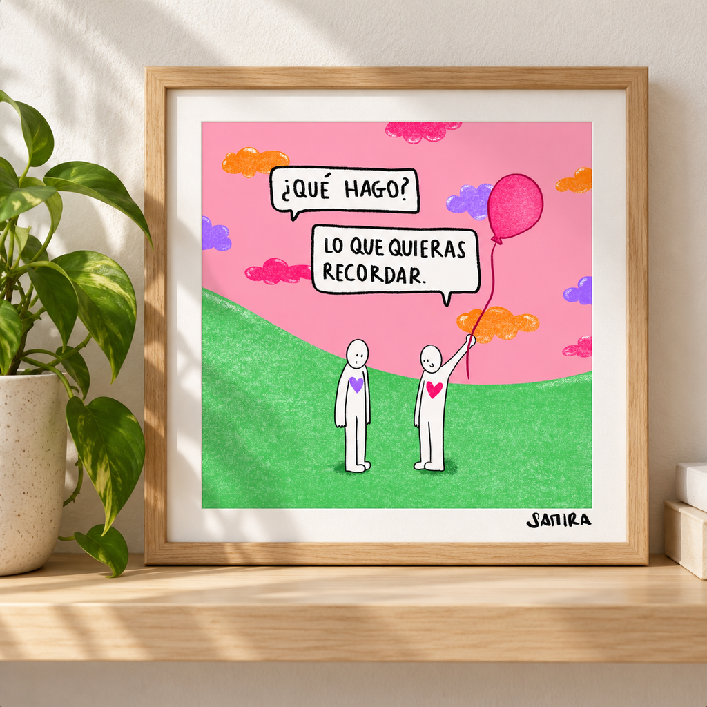 Montaje de lámina enmarcada, marco no incluido