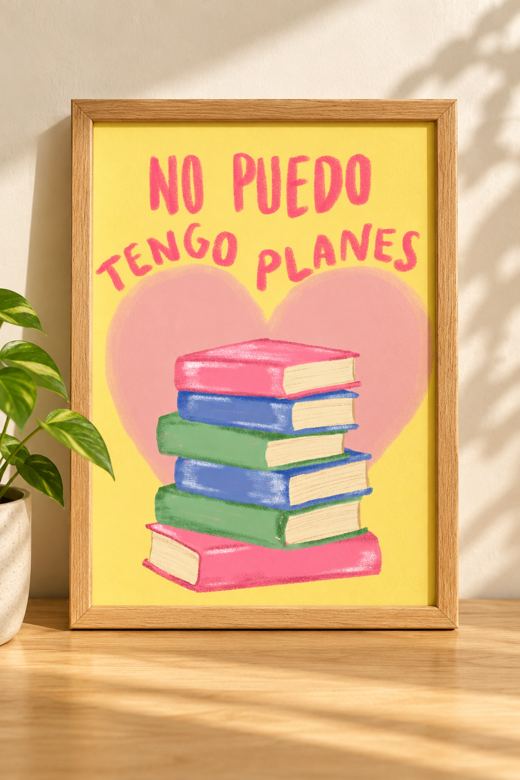 Lámina enmarcada, marco no incluido