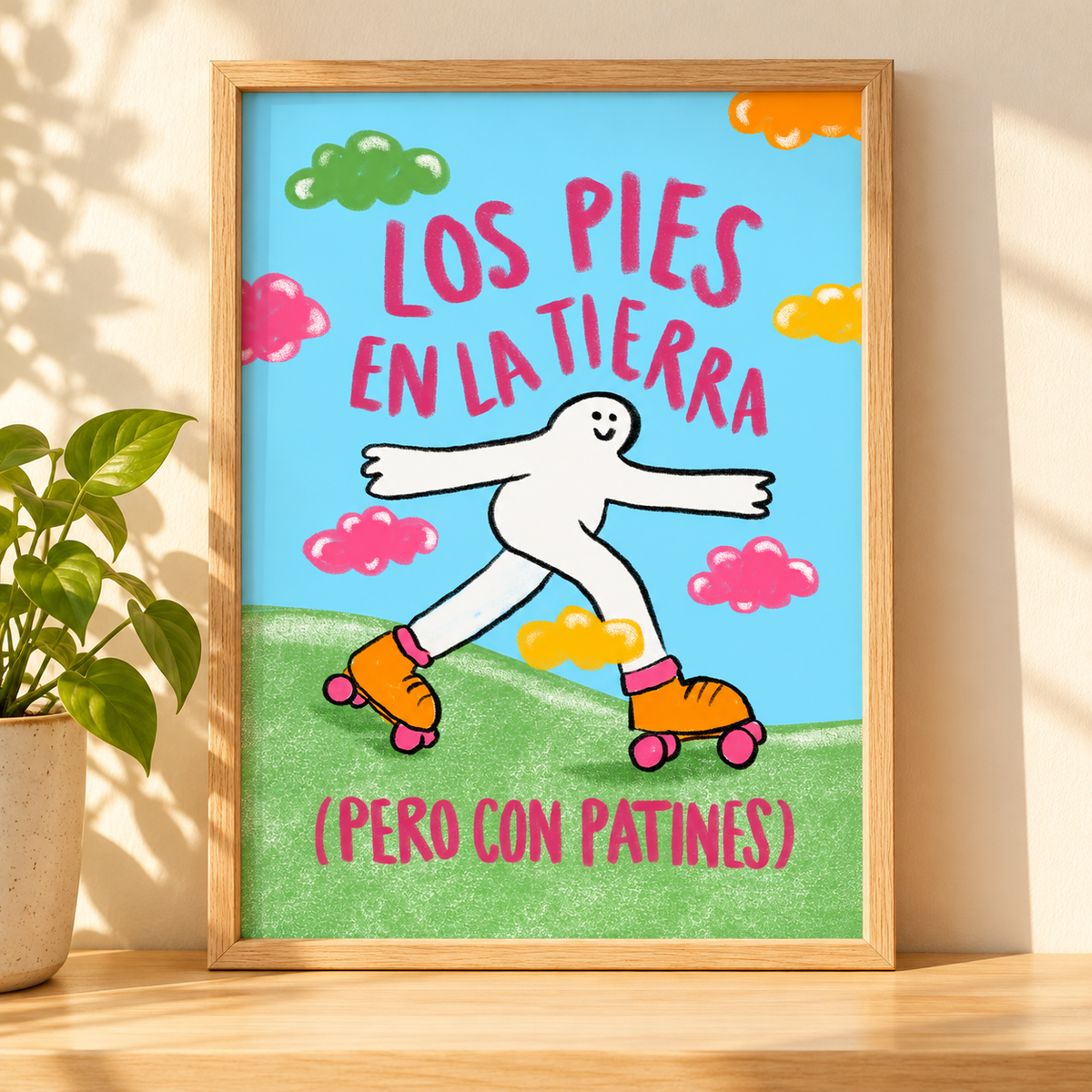 Montaje de lámina enmarcada, marco no incluido