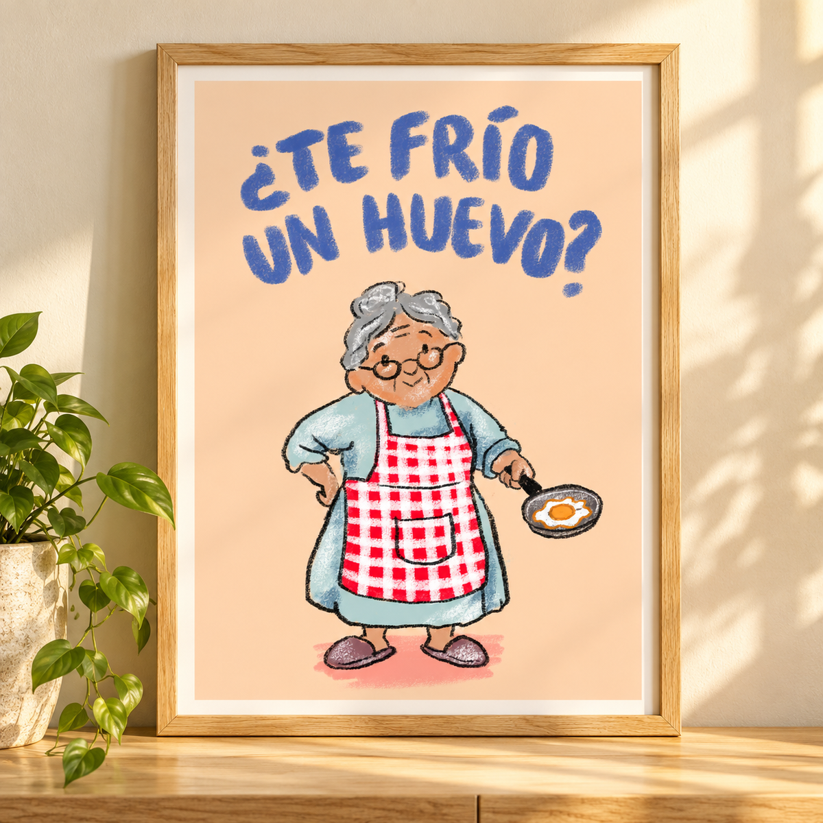 Montaje de lámina enmarcada, marco no incluido